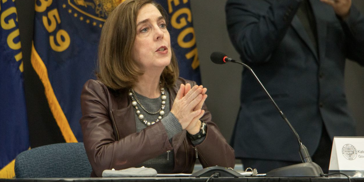 A letter from Governor Kate Brown